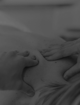 Massage Therapy Hands performaing a massage